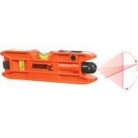 Niveau laser Torpedo, 7" lo, Plastique, 3 fioles, Magn&eacute;tique Equipment World