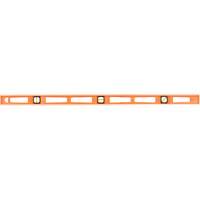 Niveau pour entrepreneurs Structo-Cast&reg; orange, Poutre en I, 4' lo, 3, Non magn&eacute;tique Equipment World