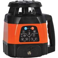 Syst&egrave;me laser rotatif horizontal/vertical &agrave; double pente &eacute;lectronique &agrave; nivellement automatique, 1500' (457.2 m), 635 N.m Equipment World