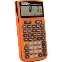 Calculatrice de construction orange haute visibilit&eacute; avec &eacute;tui robuste Equipment World