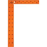 &eacute;querre de menuisier orange haute visibilit&eacute; EZ Read Equipment World