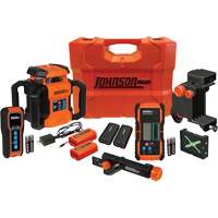 Trousse de niveau laser rotatif &agrave; double pente GreenBrite&reg;, 4000' (1219,2 m), 510 Nm/530 N.m Equipment World
