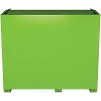 Armoire ventil&eacute;e pour le rangement d'&eacute;PI sur place, Acier, Vert lime haute visibilit&eacute; Equipment World