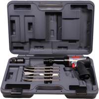 Heavy-Duty Air Hammer with Chisels, 21.8 CFM, 1/4" NPT, 2600 BPM, 3/4" x 3-3/4" (0.0mm x 0.0mm) Equipment World