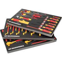 Jeu d'outils VDE isol&eacute;s, 1000 V, 72 M Equipment World