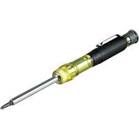 Tournevis multi-embouts pour &eacute;lectroniques 4-en-1, 6-5/8" lo, Prise Coussin&eacute;e Equipment World