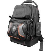 Sac &agrave; outils dorsal Tradesman Pro Tool Master, 11" lo x 13-1/2" la, Noir/Gris/Orange, Polyester Equipment World