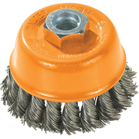 Brosse-boisseau, 3" dia. x 5/8"-11 arbre Equipment World