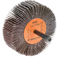 Flap Wheels-Coolcut Flap Wheels, Aluminum Oxide, 60 Grit, 3" x 1" x 1/4" Equipment World