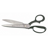 Wide Blade Industrial Shears, 6-1/8" Cut Length, Rings Handle Equipment World