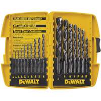 Jobber Drill Bit Set, 17 Pieces, High Speed Steel Equipment World