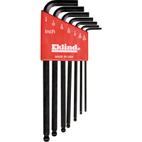 Balldrive L-Style Hex Key Set, 7 Pcs. Equipment World