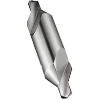 Combined Centre Drill and Countersink, #0, 1/32" Small Diameter, 1/8" Large Diameter, High Speed Cobalt Equipment World