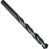 Taper Length Drill Bit, 41/64", High Speed Steel, 5-1/8" Flute, 118° Point TDF935 | Equipment World