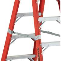 6600 AA Series Industrial Extra Heavy-Duty 2-Way Stepladders, Fibreglass, 375 lbs. Capacity, 4' Equipment World