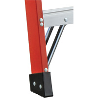 6600 AA Series Industrial Extra Heavy-Duty 2-Way Stepladders, Fibreglass, 375 lbs. Capacity, 4' Equipment World