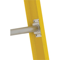 Industrial Extra Heavy-Duty Straight Ladders (5600 Series), 8', Fibreglass, 375 lbs., CSA Grade 1AA Equipment World