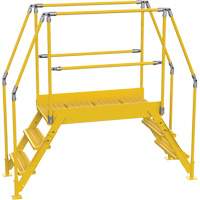 Crossover Ladder, 78-1/2" Overall Span, 30" H x 48" D, 24" Step Width VC444 | Equipment World
