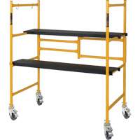 Jobsite Series 4' Basic Mini Scaffold Kit, Steel Frame, 41" D x 45-3/4" H Equipment World
