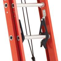 Multi-Section Extension Ladder, 300 lbs. Cap., 13' H, Grade 1A Equipment World