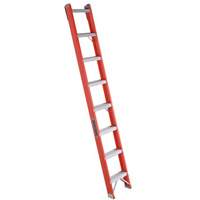 FH1000 Series Industrial Heavy-Duty Shelf Ladders, 8', Fibreglass, 300 lbs., CSA Grade 1A Equipment World