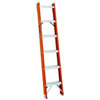 FH1000 Series Industrial Heavy-Duty Shelf Ladders, 6', Fibreglass, 300 lbs., CSA Grade 1A Equipment World