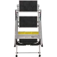 Tilt & Roll Step Stool Ladder, 3 Steps, 34" x 22" x 50.75" High Equipment World