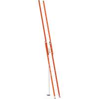 BuildMan&reg; Extension Ladder, 300 lbs. Cap., 24' H, Grade 1A Equipment World