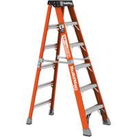 Escabeau, 6', Fibre de verre, Capacit&eacute; 375 lb, Type 1AA Equipment World
