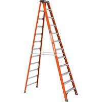 Escabeau, 12', Fibre de verre, Capacit&eacute; 375 lb, Type 1AA Equipment World
