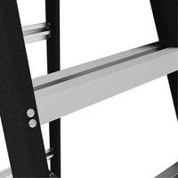 Escabeau avec plateau &agrave; peinture, 10', Fibre de verre, Capacit&eacute; 250 lb, Type 1 Equipment World