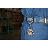 Porte-clés Super48<sup>MC</sup>, Polycarbonate, Câble 48", Fixation Agrafe de ceinture TLZ008 | Equipment World