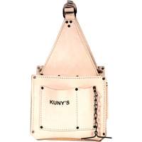 Electrical & Maintenance Tool Pouches, Leather, 17 Pockets, Beige Equipment World