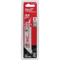 Lames de scie alternative Sawzall, Bim&eacute;tal, 24 Dents par pouce, 4" lo x 3/4" la Equipment World