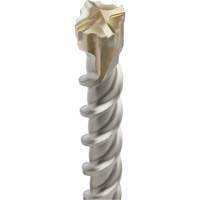 MX4 4-Cutter SDS-Plus Rotary Hammer Drill Bit, 1", SDS-Plus Shank, Carbide Equipment World