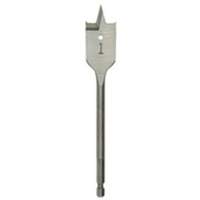 Flat Boring Bit, 7/16" Diameter, 1/4" Hex Shank, 6" Length Equipment World