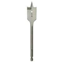 Flat Boring Bit, 13/16" Diameter, 1/4" Hex Shank, 6" Length Equipment World