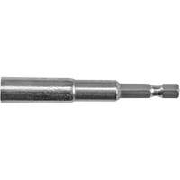 Hex Shank Bit Extension, 12" Length, 7/16" Shank Equipment World