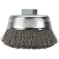 Carbon Steel Crimped Wire Cup Brush VF918 | Equipment World