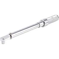 Fixed Head Micrometer Torque Wrench, Click, 3/8" Square Drive, 16-80 ft-lbs. Equipment World