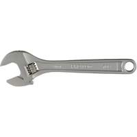 Adjustable Wrench With CLIK-STOP&reg;, 8" L, Plain Equipment World