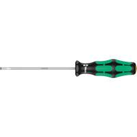 Slotted Screwdriver, 3.5 mm Tip, Round, 7-1/8" L, Plastic Handle Equipment World