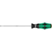 Slotted Screwdriver, 4 mm Tip, Round, 9-3/4" L, Plastic Handle Equipment World