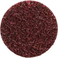 Disque de conditionnement de surface &agrave; remplacement rapide Standard Abrasives, 2" dia., Grain Moyen, Oxyde d'aluminium Equipment World