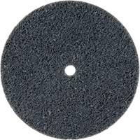 Standard Abrasives 500 Series Soft Density Unitized Wheels, 3" x 1/4", 1/4" Arbor, Fine Grit, Silicon Carbide Equipment World