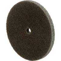 Standard Abrasives Unitized Wheel, 3" x 1/4", 1/4" Arbor, Fine Grit, Aluminum Oxide Equipment World