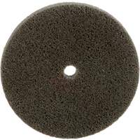 Standard Abrasives Unitized Wheel, 3" x 1/4", 1/4" Arbor, Fine Grit, Aluminum Oxide Equipment World