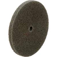Standard Abrasives Unitized Wheel, 3" x 1/4", 1/4" Arbor, Fine Grit, Aluminum Oxide Equipment World