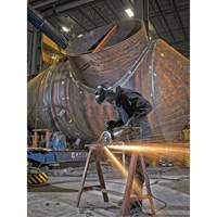 Meule &agrave; tronçonner Zipcut, 5" x 3/64", Arbre de 7/8", Type 1, Oxyde d'aluminium, 12 200 Tr/min Equipment World