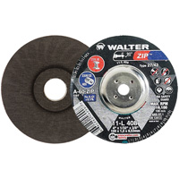 Zip Cutting and Grinding Wheel, 4" x 1/32", 3/8" Arbor, Type 27, 60 Grit, Aluminum Oxide Equipment World